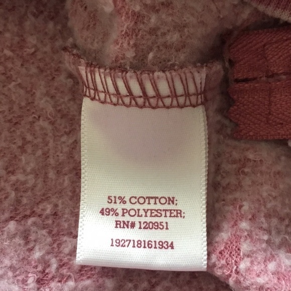 SO Pink Distressed Hoodie Size Small - Picture 7 of 9